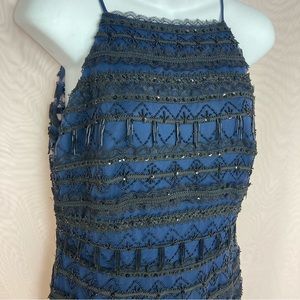 Aidan Mattox beaded mini dress